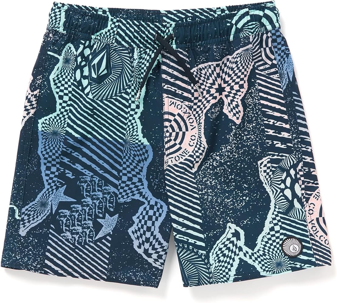 Volcom Big Boys Psychop Trunks Boardshorts