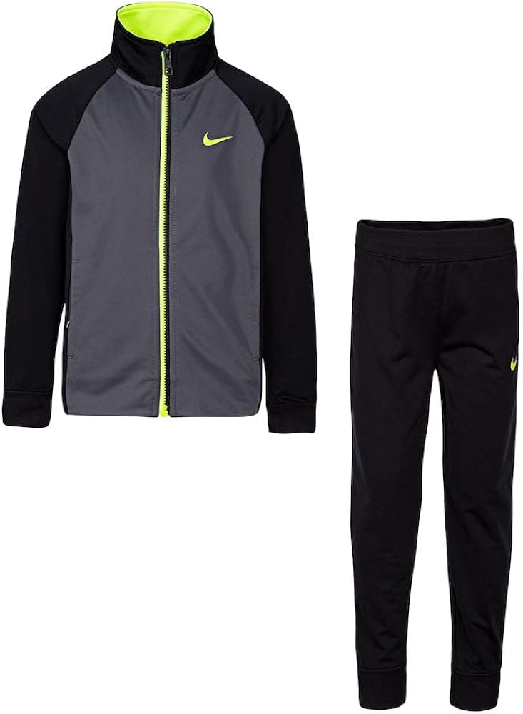 Nike Boys 4-7 Raglan Zip Track Jacket & Pants Set (5)