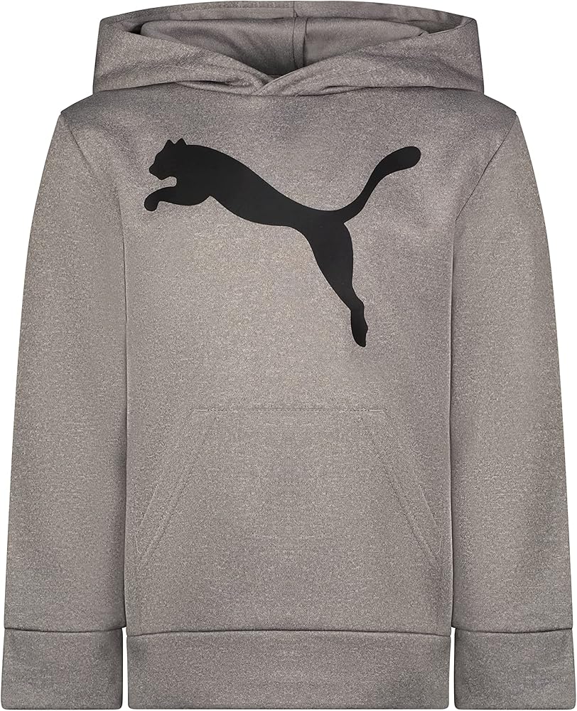 PUMA Boys' Logo Pullover Hoodie