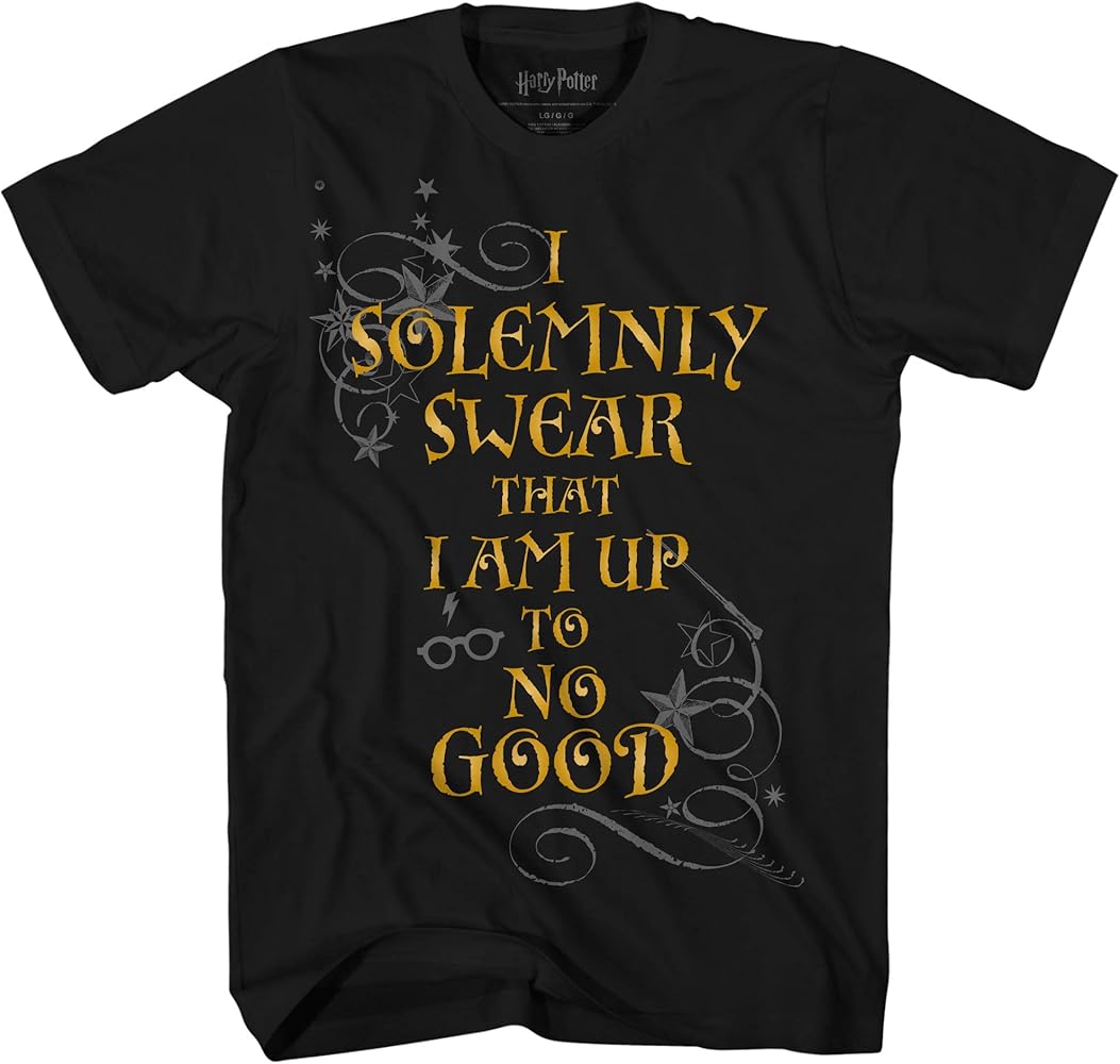 Harry Potter Solemnly Swear I Am Up to No Good Boys T-Shirt