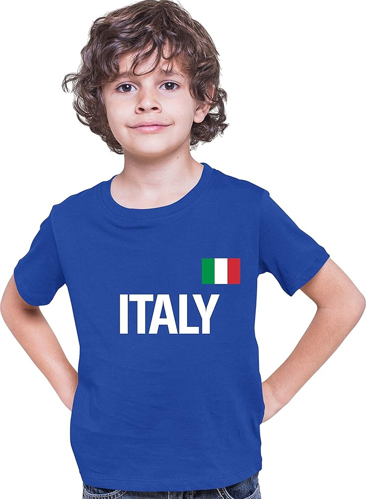 Go All Out Youth Team Italy Italian Pride T-Shirt