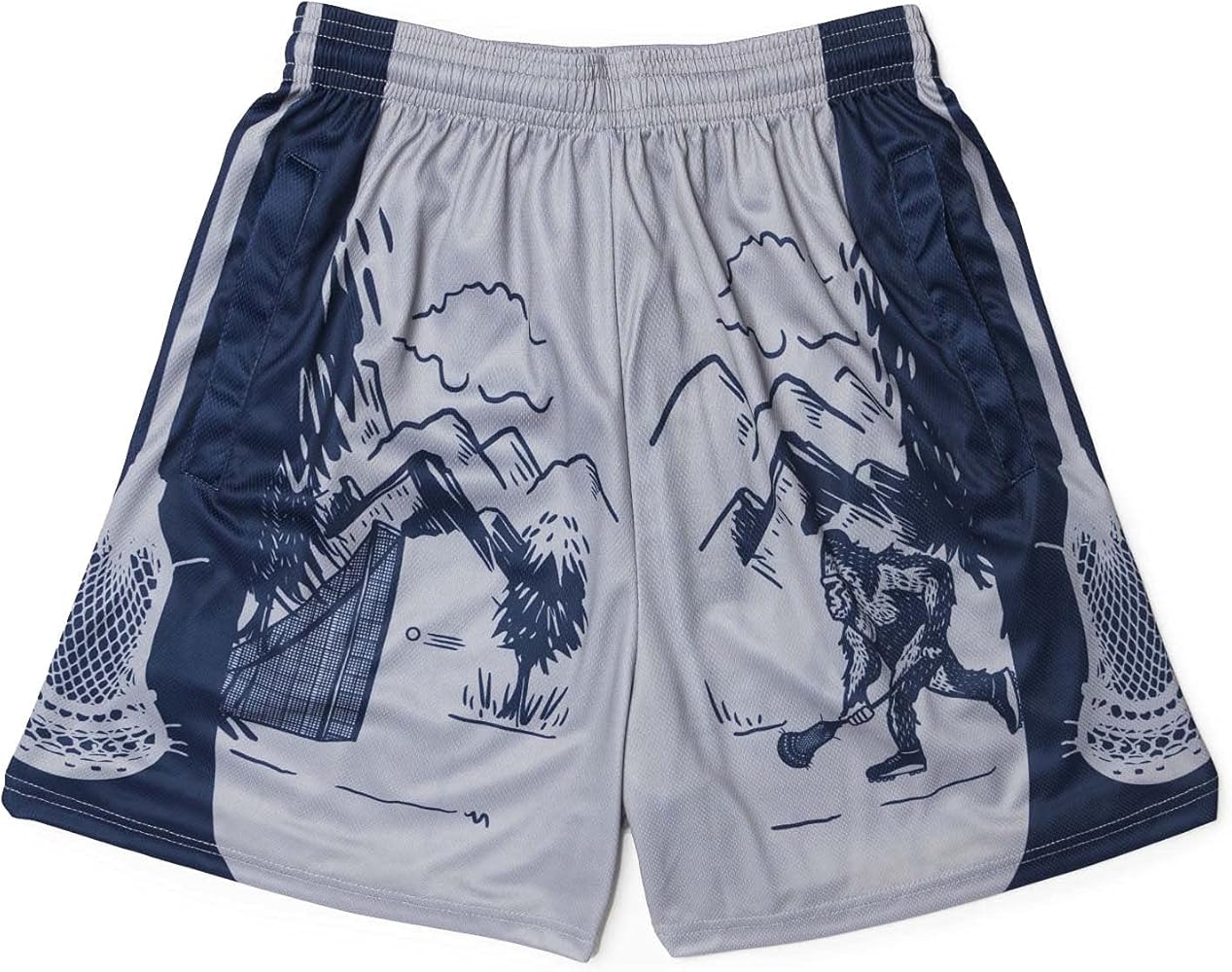 Lacrosse Performance Shorts | Big Foot Lacrosse Shorts |Youth & Adult Sizes