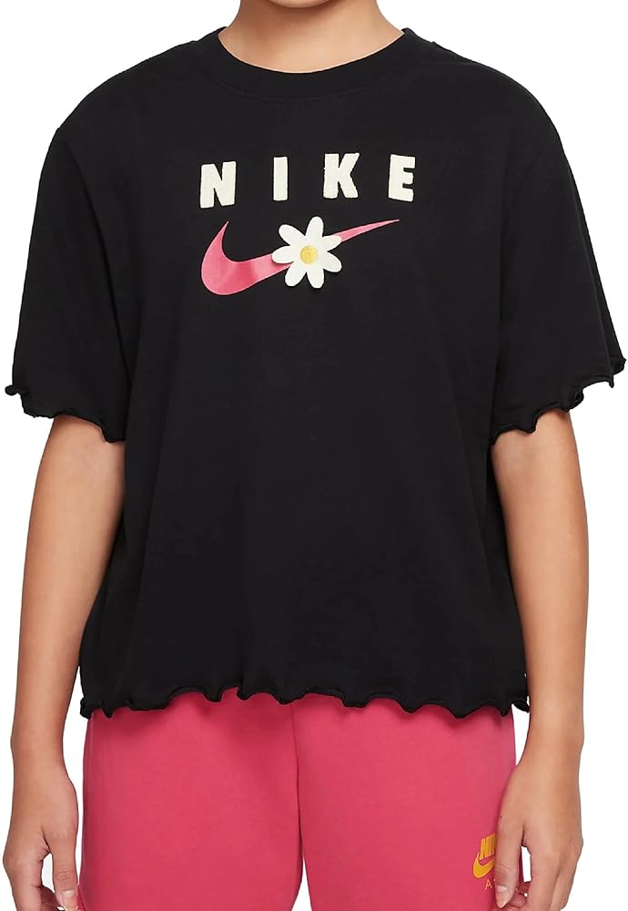 Nike Frilly Energy Boxy Tee (Little Kids/Big Kids)