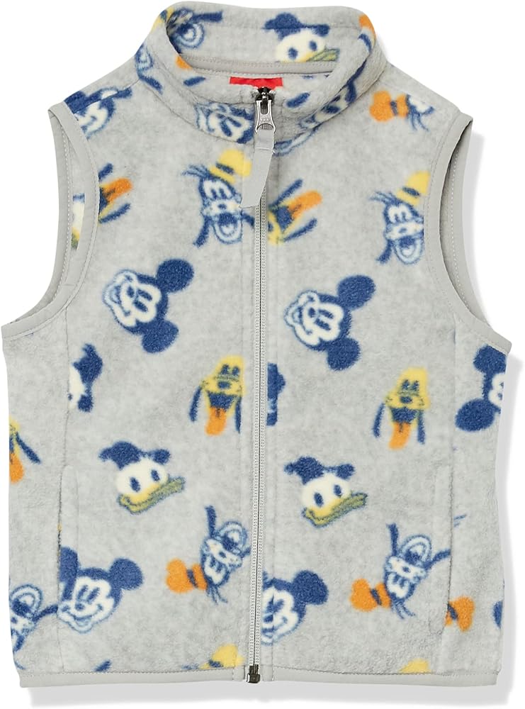 Amazon Essentials Disney | Marvel | Star Wars Boys and Toddlers' Polar Fleece Vests