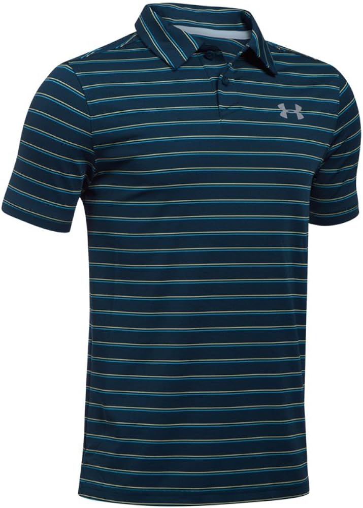 Under Armor Boys' Putting Stripe Polo Shirt