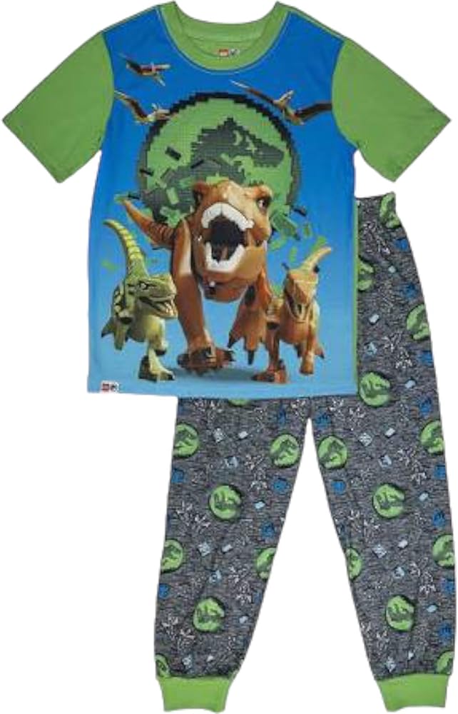 LEGO Jurassic World Boys' Pajama Sleepwear Sets