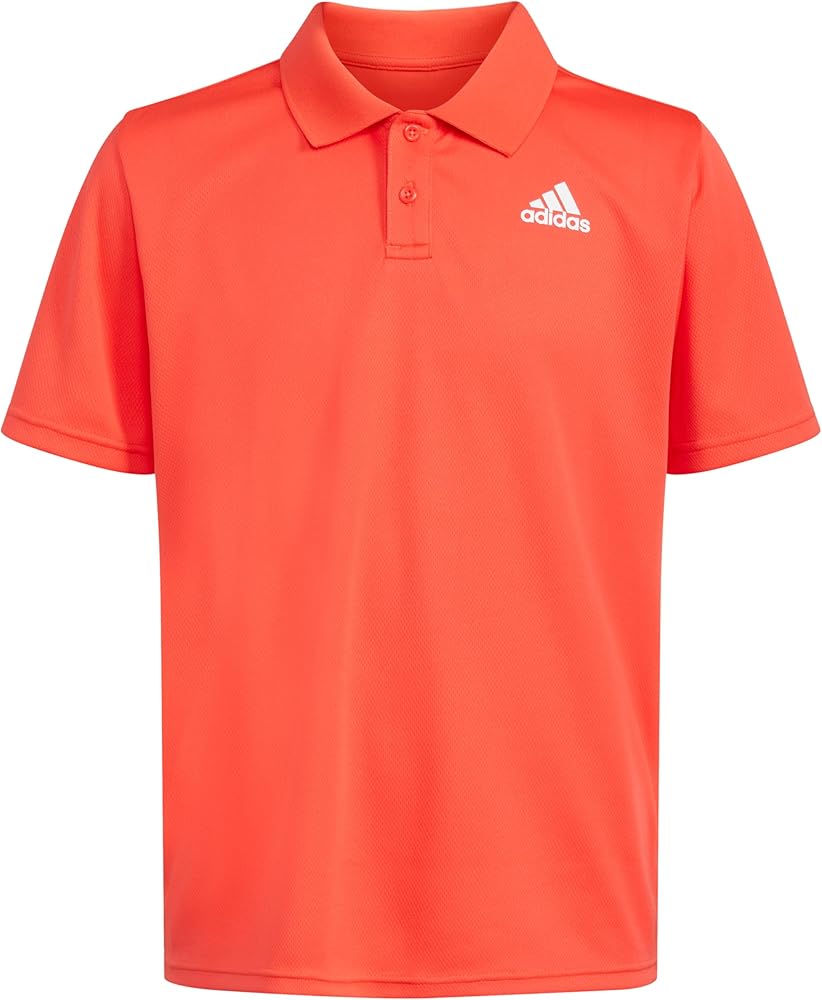 adidas Boys' Active Performance Mesh Golf Polo Shirt