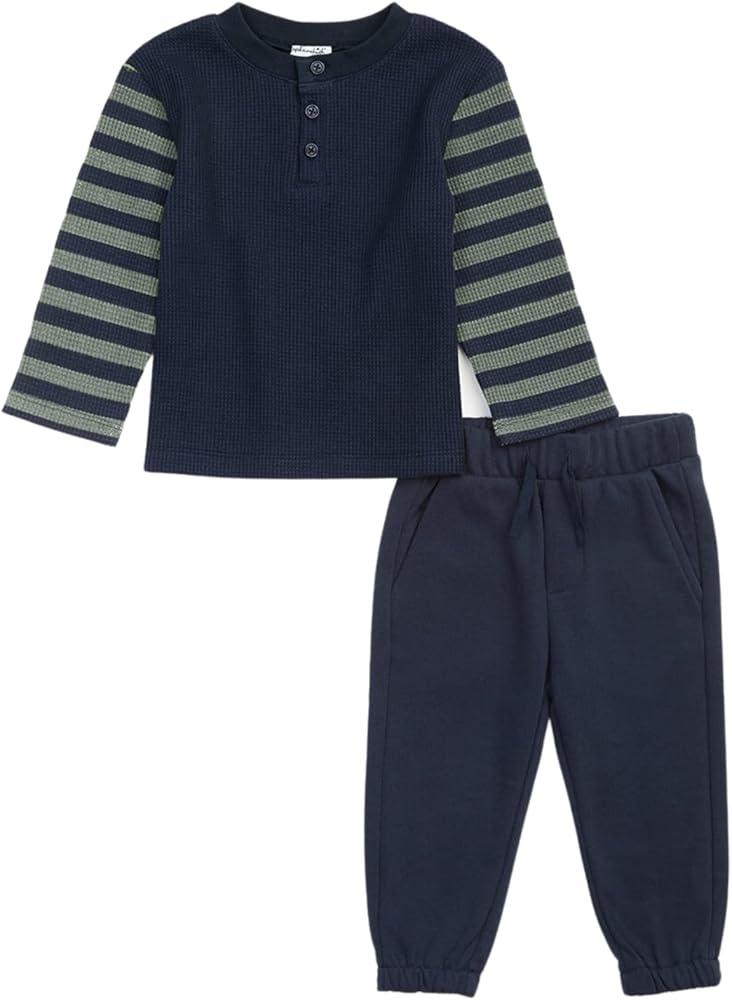 Splendid Boys Dylan Stripe Long Sleeve Set