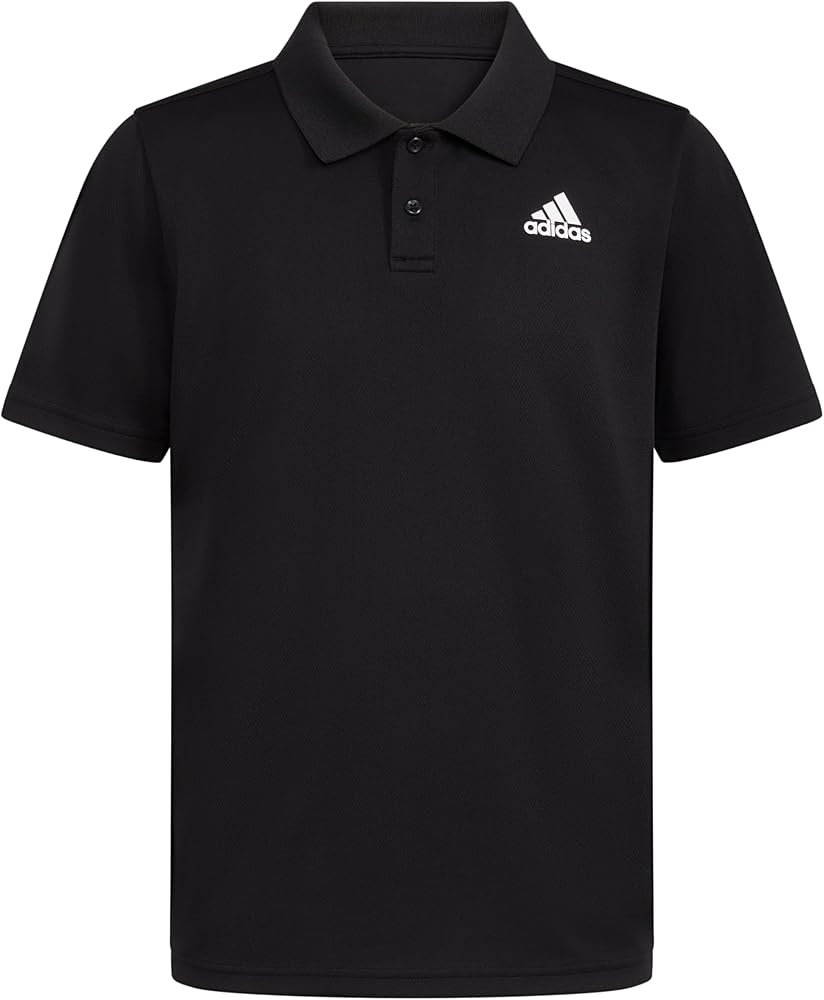 adidas Boys' Active Performance Mesh Golf Polo Shirt