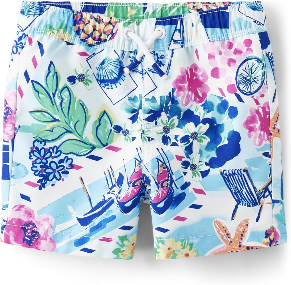 Gymboree Boys' and Toddler Swim Trunks