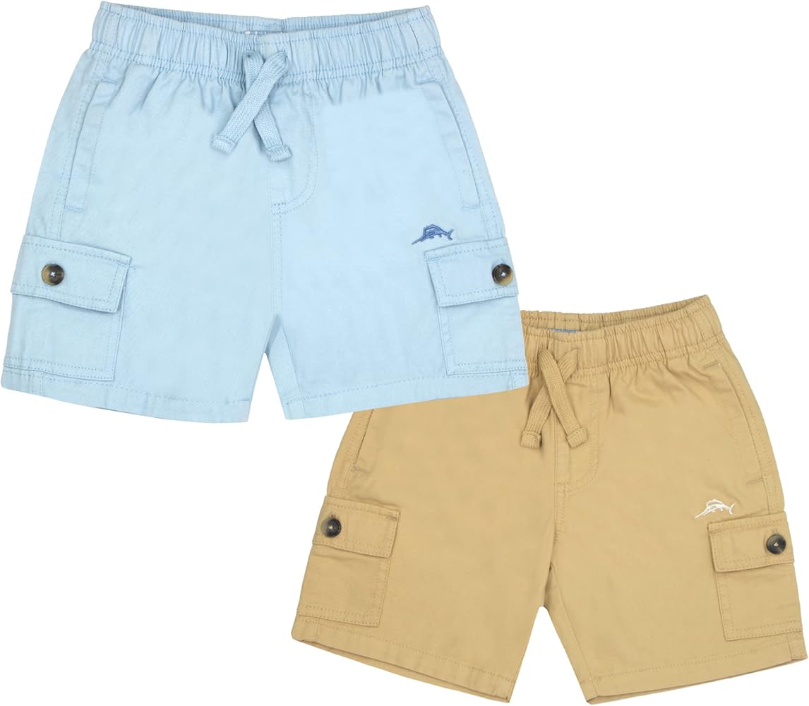 Tommy Bahama Boys 2-Pack Pair of Shorts Set for Kids and Toddlers