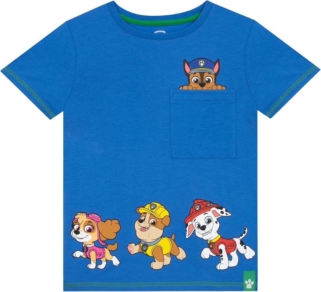 Paw Patrol Tshirt | T Shirts for Boys | Boys Tee Shirts