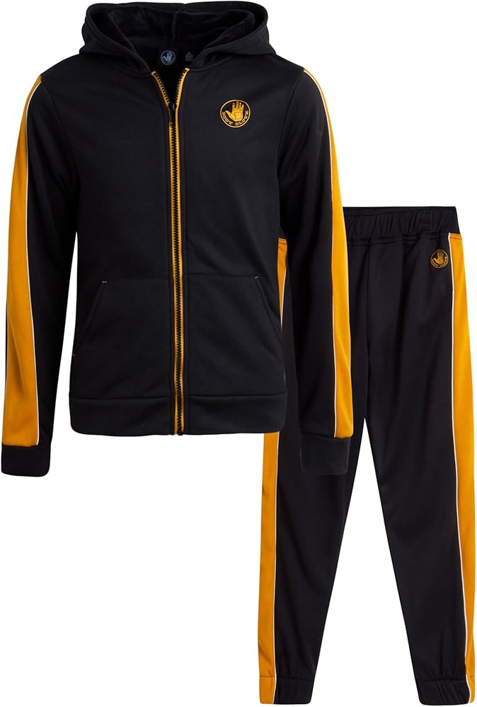 Body Glove Boys' Active Sweatsuit Set - 2 Piece Fleece Zip-Up Hoodie Sweatshirt and Jogger Sweatpants (8-14)