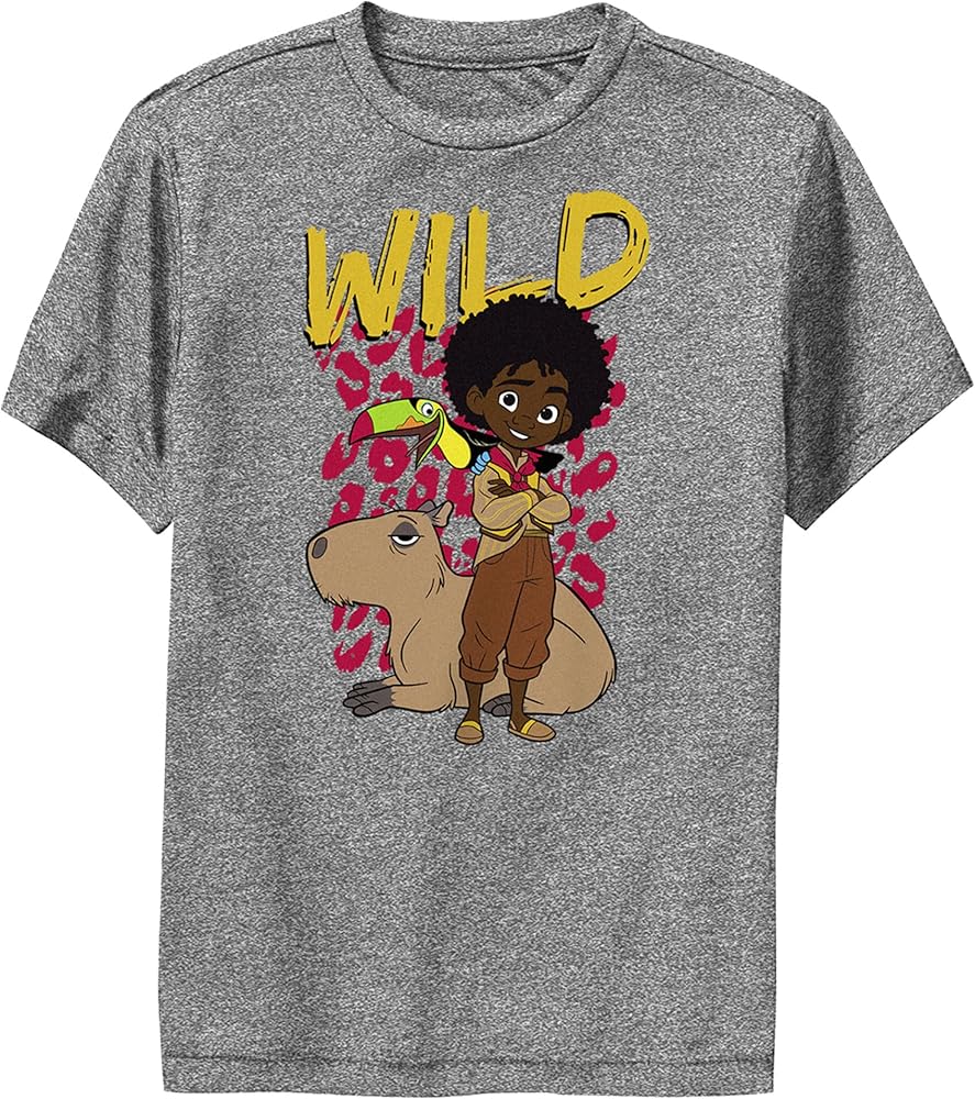 Fifth Sun Disney Encanto Wild Child Boys Short Sleeve Tee Shirt