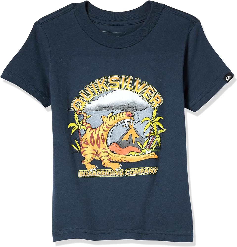 Quiksilver Boy's Barking Tiger Short Sleeve Tee Shirt