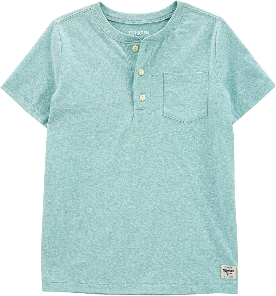 OshKosh B'Gosh Boys' Pocket Henley