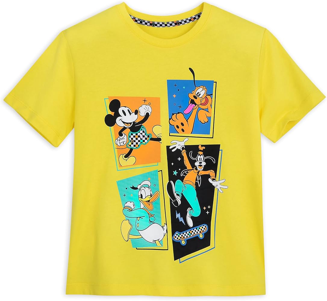 Disney Mickey Mouse and Friends T-Shirt for Boys S (5/6) Multicolored