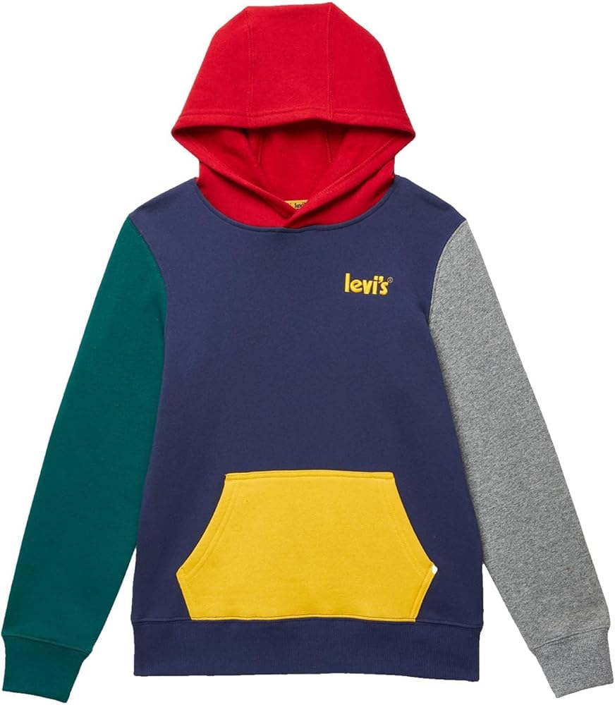 Levi's® Boy's Color-Blocked Pullover Hoodie (Big Kids)