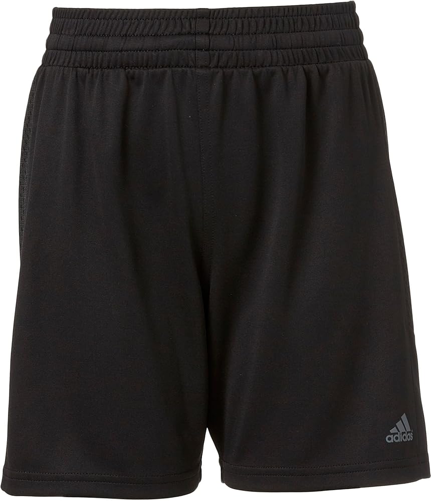 adidas Youth Flag Moisture Wicking Football Shorts ( Black / Small )