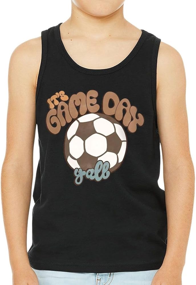 Its Game Day Yall Kids' Jersey Tank - Soccer Player Gift Ideas - Soccer Athlete Gift