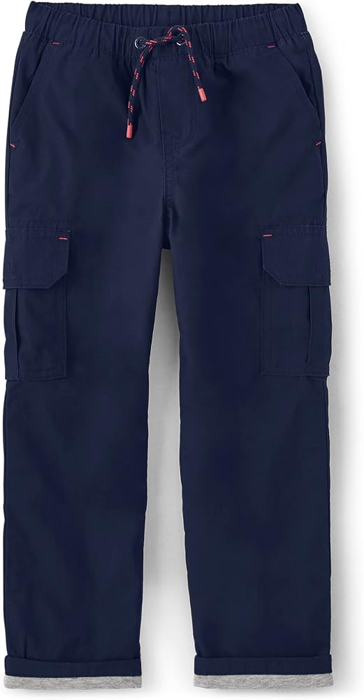 Gymboree Boys' and Toddler Woven Pull on Lined Cargo Pants