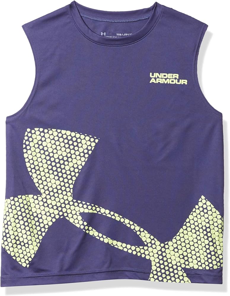 Under Armour Boys' Tech Exploded Logo Tank Top