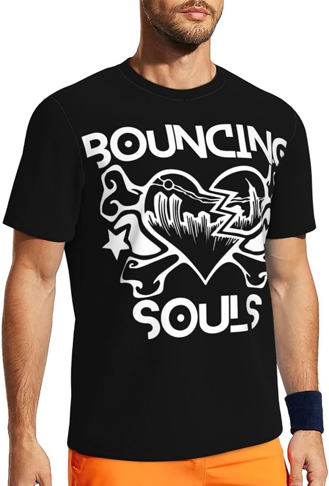 Band T Shirt The Bouncing Souls Boy's Summer O-Neck Clothes Short Sleeve Tops