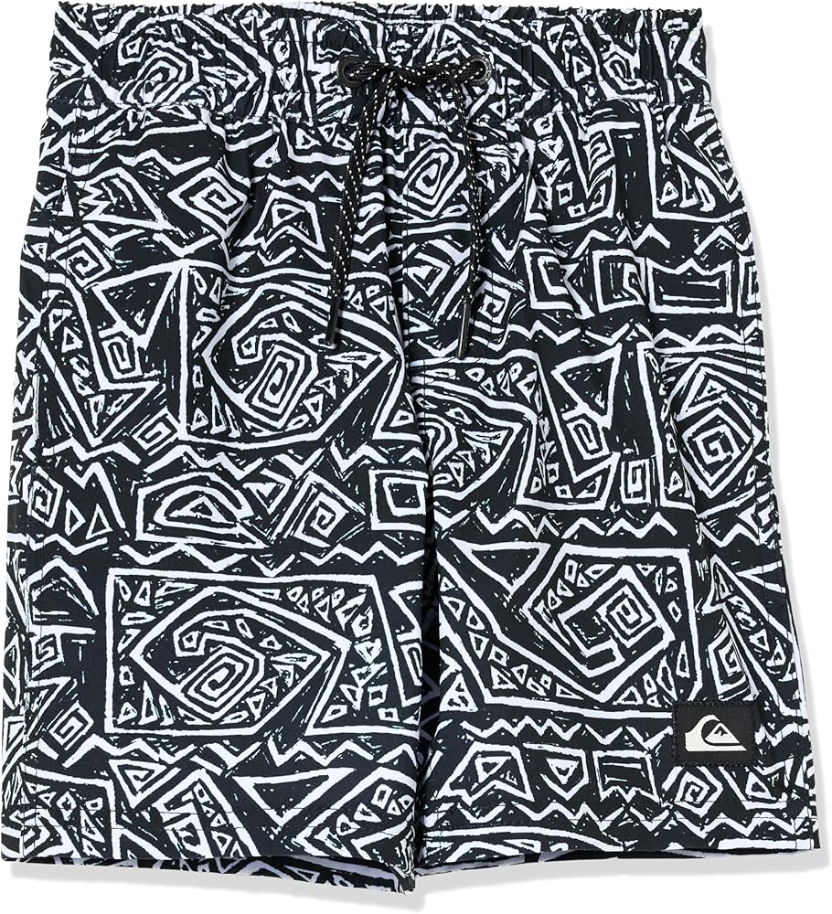 Quiksilver Boys Surfsilk Mix 14 Volley Boardshort Swim Trunk Youth