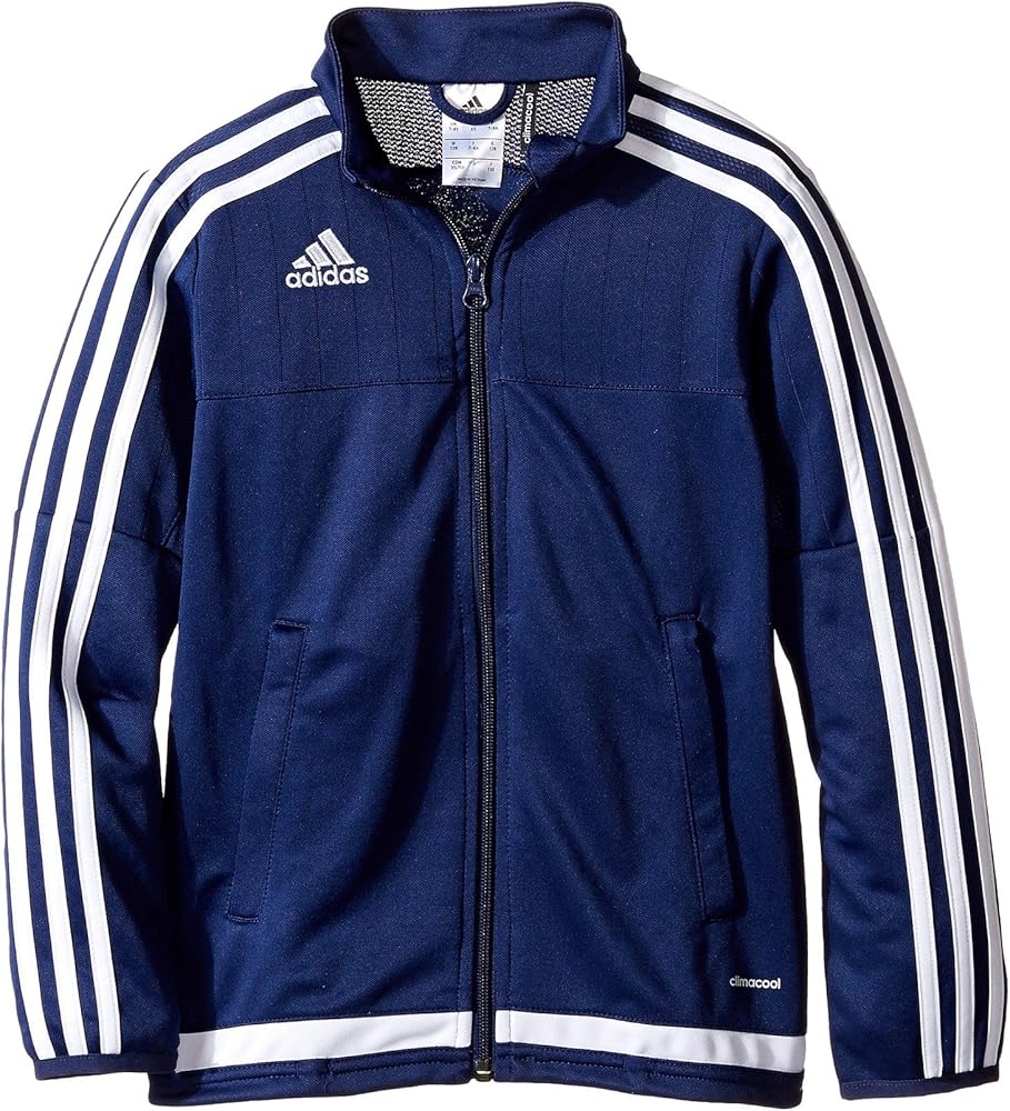 adidas Unisex-Child Soccer Tiro 15 Training Jacket