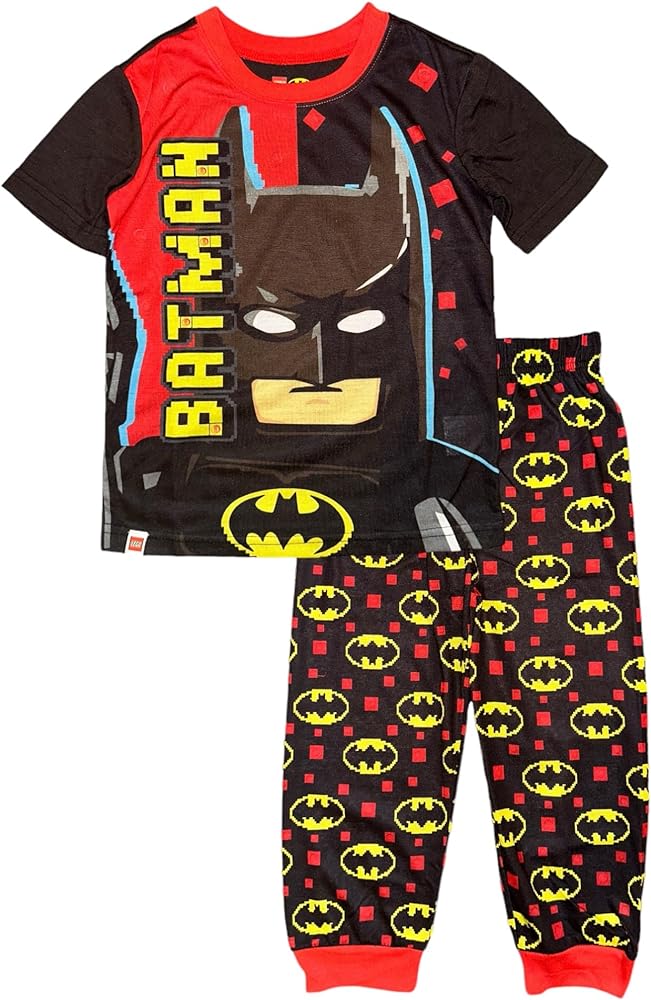 LEGO Batman Boys’ 2-Piece Sleeveless Tank Top and Shorts or Pajama Set