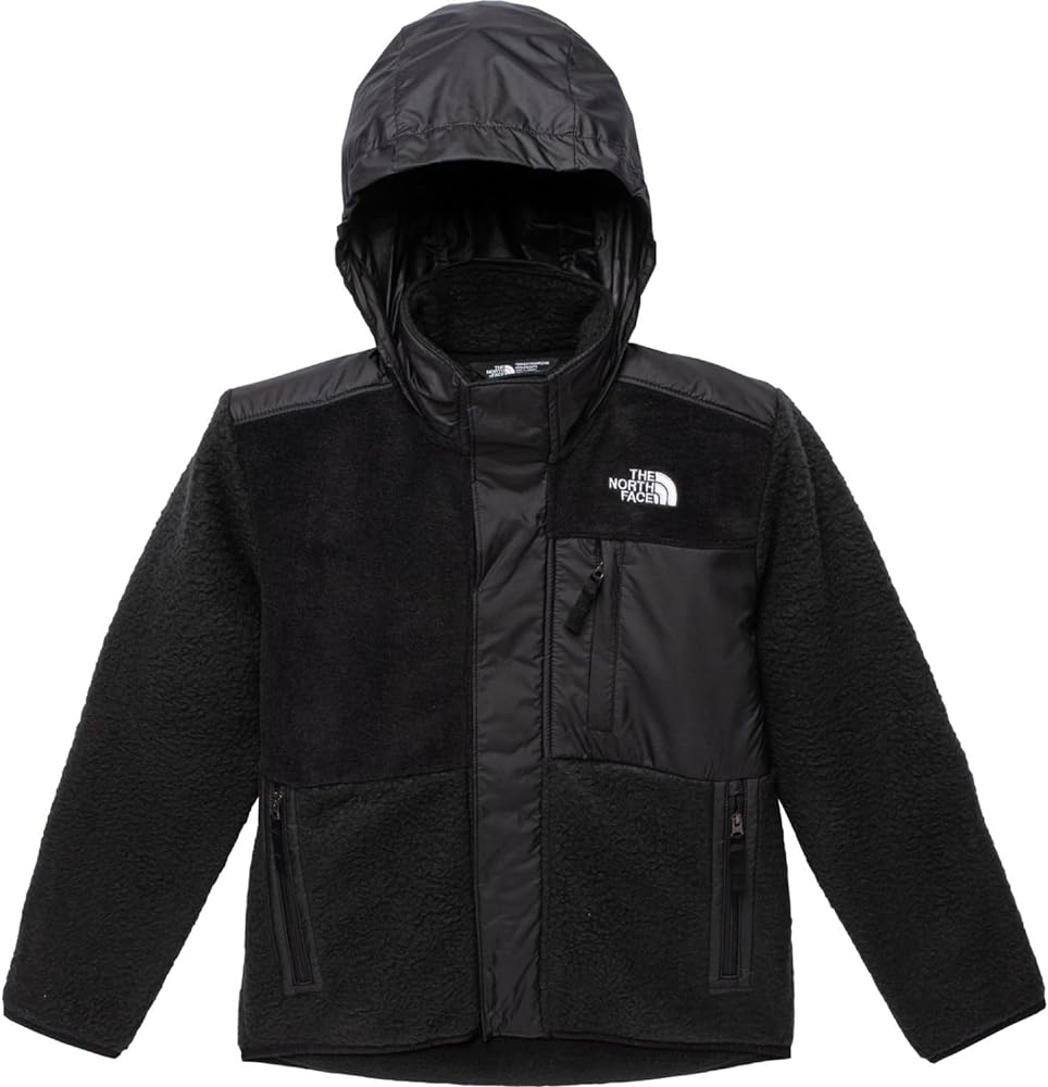 THE NORTH FACE Boys' Forrest Fleece Hybrid Jacket, TNF Black, X-Large