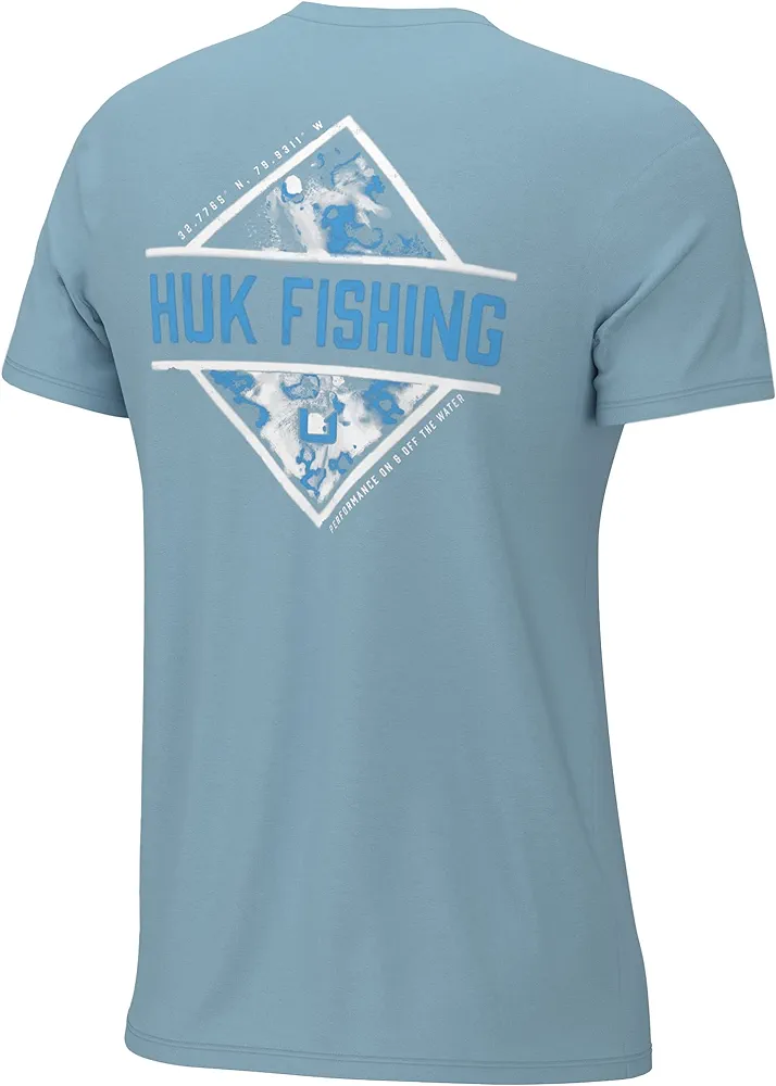 HUK Unisex Kid's Short Sleeve Performance Tee, Fishing T-Shirt