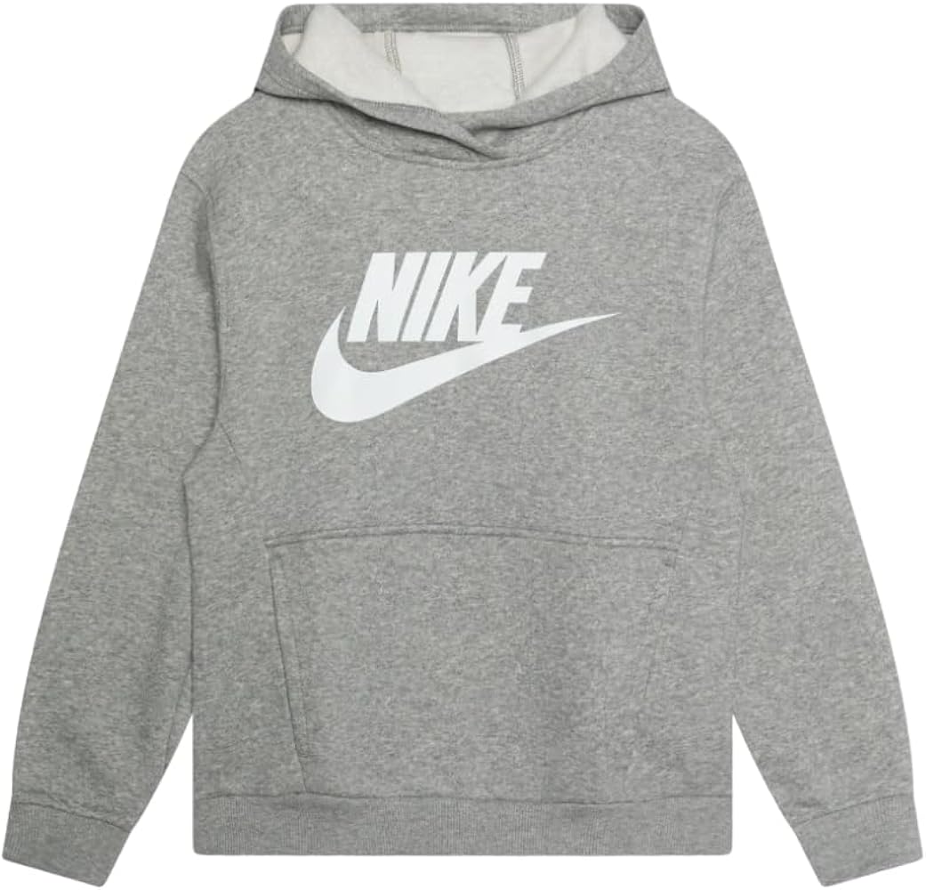 Nike Youth Club Fleece Hoody Gray