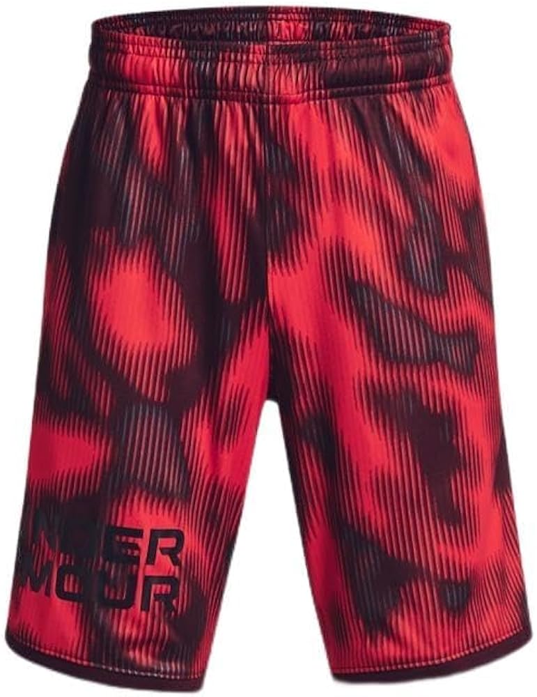 Boys' UA Stunt 3.0 Branded Shorts