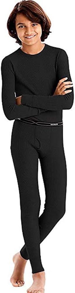 Hanes Boy`s X-Temp? Thermal Set Black, Medium