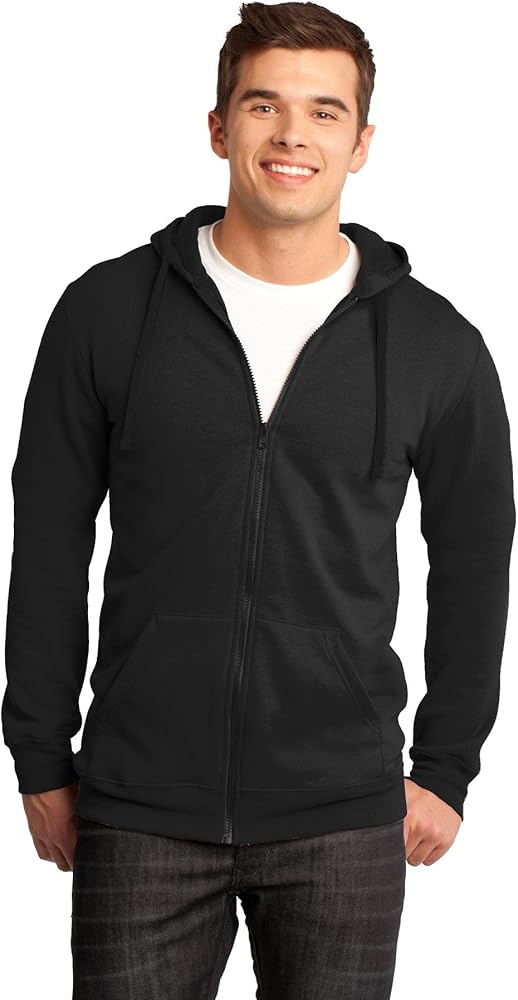 Clementine Fleece Full Zip Hoodie (DT800) Black, 4XL