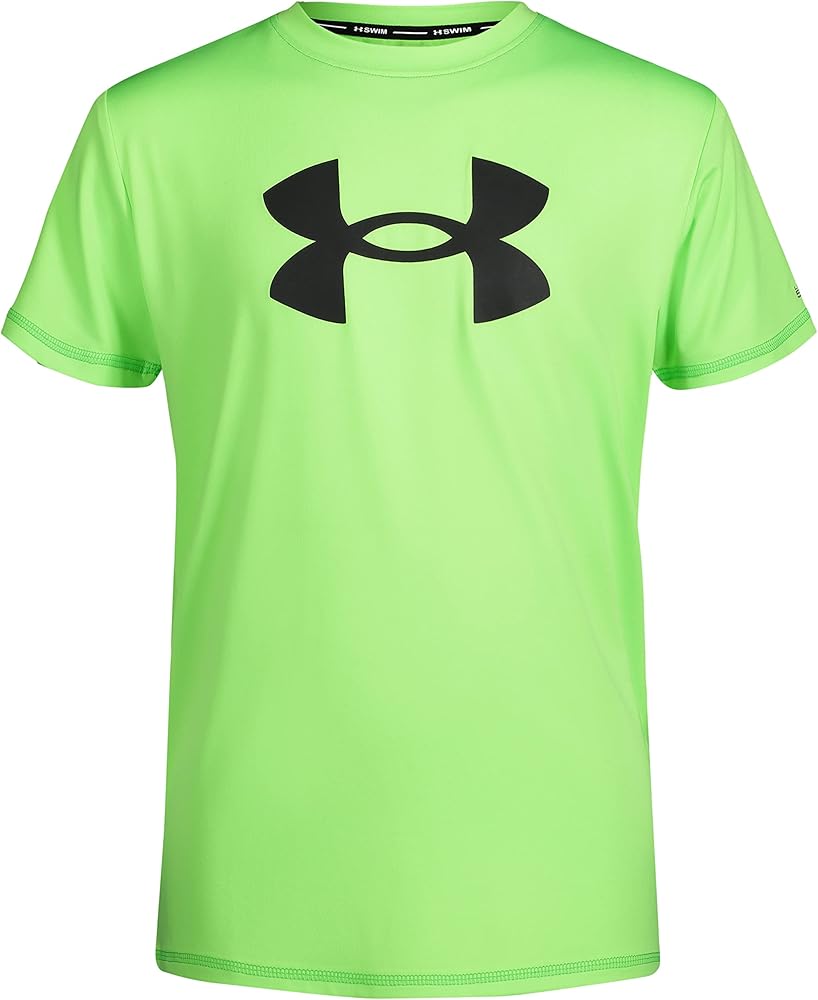 Under Armour Boys Short Sleeve Rashguard