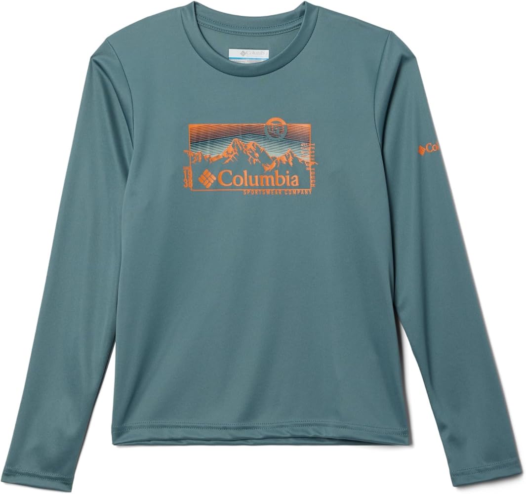 Columbia Boys' Grizzly Peak Ls Graphic Tee