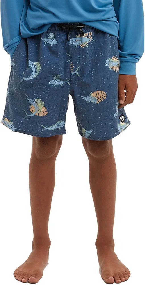 PELAGIC Youth Dockside Elastic Waist Shorts