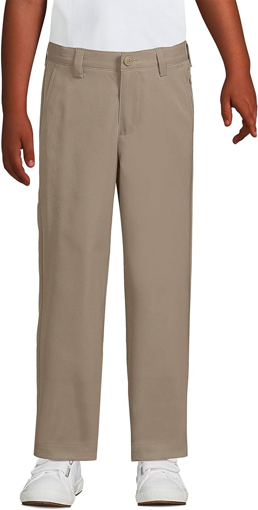 Lands' End Boys Iron Knee Active Chino Pants No Size