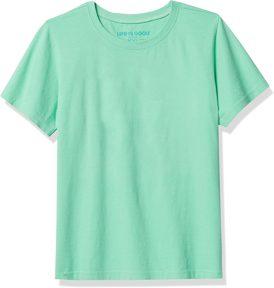 Life is Good. Toddler Crusher Tee Big Guy, Spearmint Green