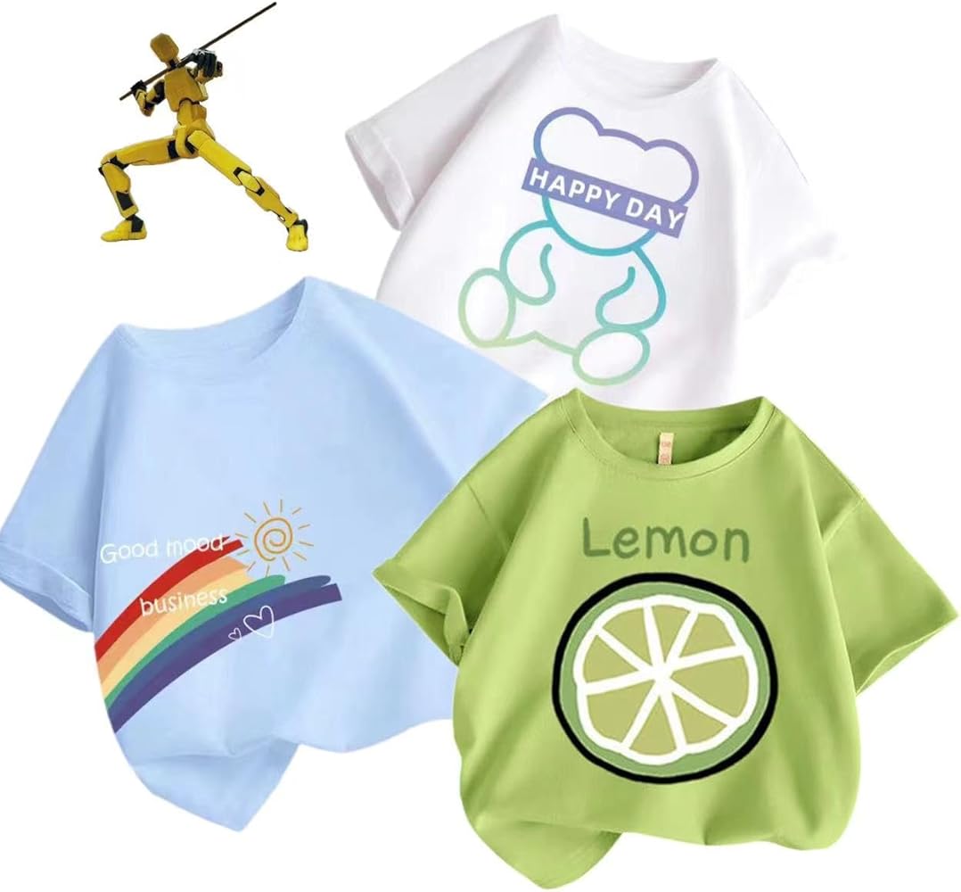 Kids Short Sleeve T-Shirts, Summer Tops, Half Sleeve Clothes