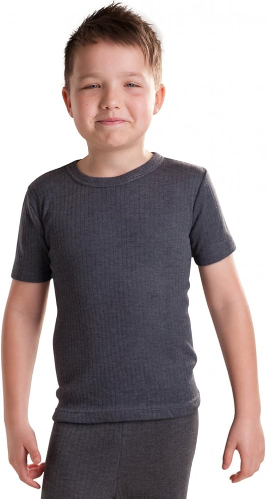 Octave Boys Thermal Underwear Short Sleeve T-Shirt/Vest/Top