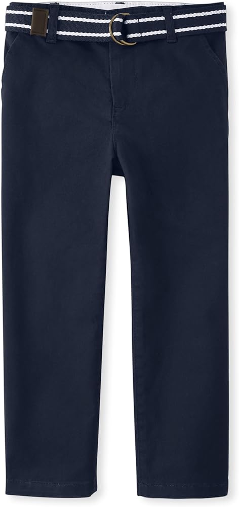 Gymboree Boys' and Toddler Belted Chino Pants