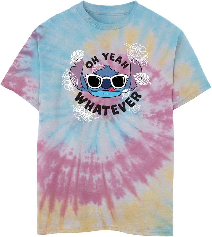 Disney Boys' Lilo Oh Yeah Whatever Stitch Sunglasses T-Shirt