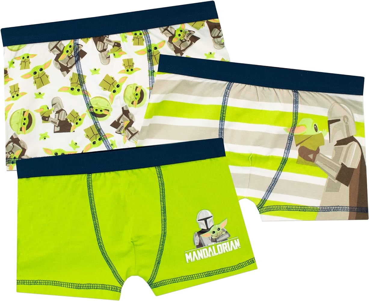 STAR WARS Boys Mandalorian Underwear Pack of 3