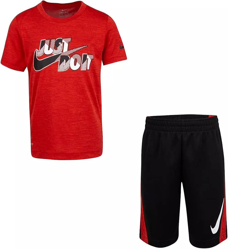 Nike Baby Dri-FIT Just Do It Tee & Shorts 2 Piece Set Months