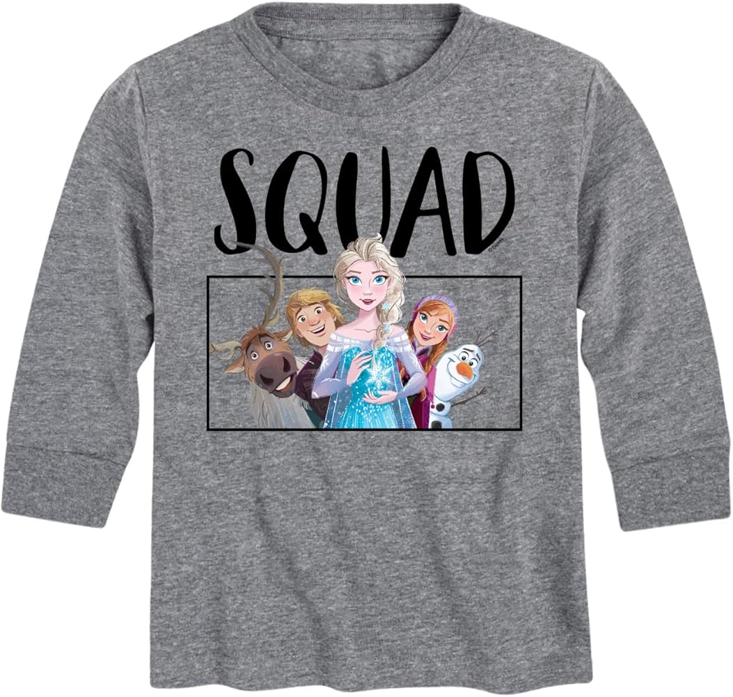 Disney Frozen - Squad - Toddler and Youth Long Sleeve Graphic T-Shirt