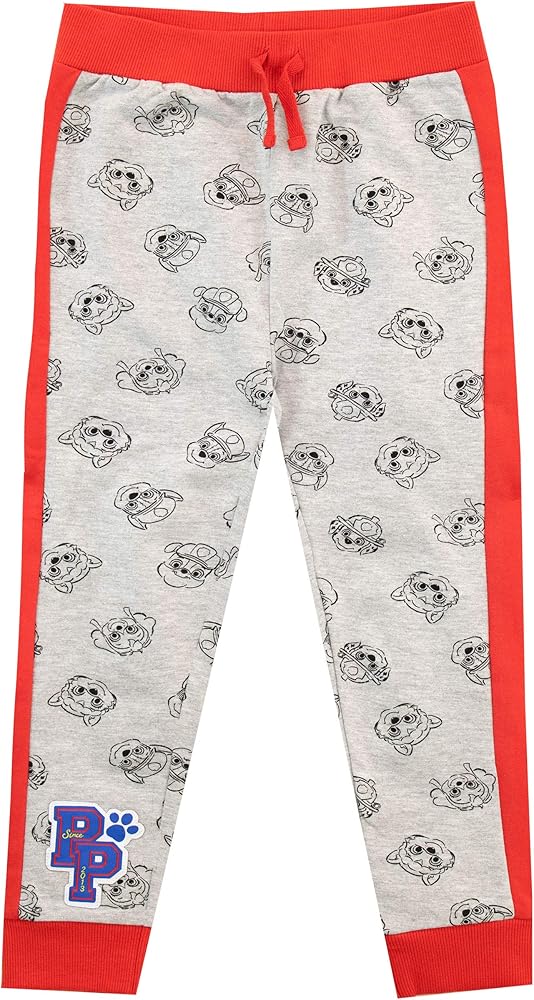 Paw Patrol Boys' Chase Marshall Rubble Sweatpants