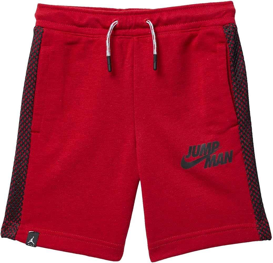 Jordan Boy's Jumpman X Nike Fit Shorts (Toddler/Little Kids/Big Kids) Gym Red 7 Big Kid